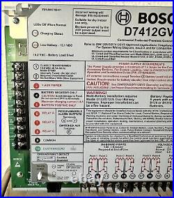 Bosch D7412GV2 Commercial Protected-Premises Fire Burglar Warning Control Panel