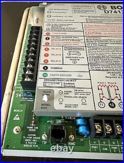 Bosch D7412GV2 Commercial Protected-Premises Fire Burglar Warning Control Panel