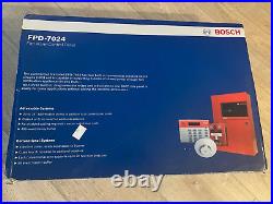 Bosch FPD-7024 Fire Alarm BOX, MANUAL, TRANSFORMER ONLY! No control panel or Key