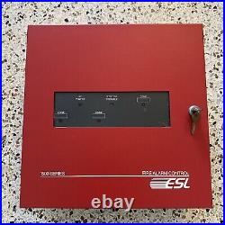 Edward 1503 ESL-1500 Fire Alarm Control Panel Red