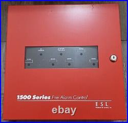 Edward ESL-1500 Fire Alarm Control Panel