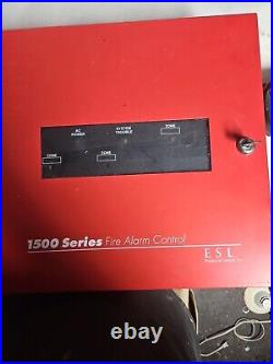 Edwards 1503 ESL 1500 Series Fire Alarm Control Panel With