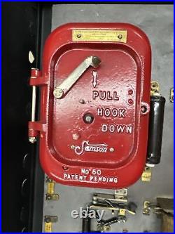 Edwards 1872 RARE! Vintage Fire Alarm Control Panel Samson