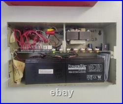 Edwards 5754b(4 Zone Fire Alarm Panel) Pulled Working RARE VINTAGE