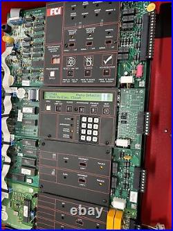 FCI 7200 Fire Alarm Control NAC Panel Complete Untested