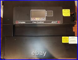 Fire Alarm Simplex 4007 ES Fire Alarm Control Panel Display