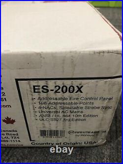 Fire-Lite ES200X Fire Alarm Addressable Control Panel, USED. TESTED. Works