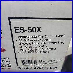 Fire-Lite ES-50X 50 Point Addressable Fire Alarm Control Panel NIB