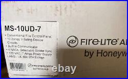 Fire lite fire alarm control panel MS10UD-7 (make me and offer)