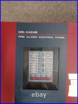 Firelite MS-4424B Fire Alarm Control Panel. Preowned