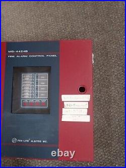 Firelite MS-4424B Fire Alarm Control Panel. Preowned