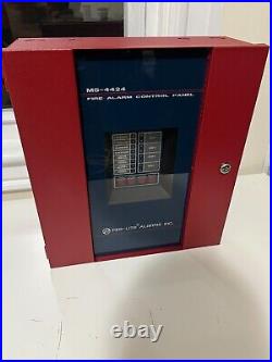 Firelite MS-4424 Fire Alarm Control Panel 24 VDC USED SEE DESC