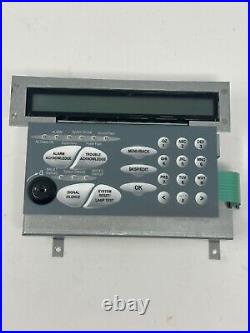 Gamewell-FCI 7100 Fire Alarm Control Panel Keypad and Display (Working!)
