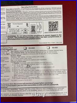 HONEYWELL Fire-Lite ES-50X 50-Point Addressable Fire Alarm Control Panel