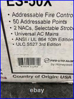 HONEYWELL Fire-Lite ES-50X 50-Point Addressable Fire Alarm Control Panel