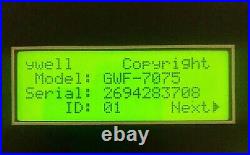 Honeywell Gamewell FCI GWF-7075B Fire Alarm Control Panel