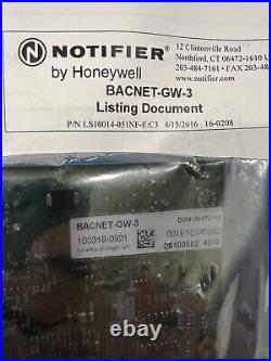 NOTIFIER NFN-GW-EM-3 Intelligent Gateway Interface