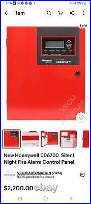 New Honeywell 006700 Silent Night Fire Alarm Control Panel