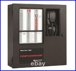 New Notifier Nfc-50/100 Voice Evacuation Fire Alarm Control Panel