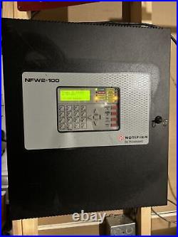 Notifier Nfw2-100 Addressable Fire Alarm Control Panel 9200udls