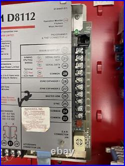 Omegalarm D8112 Radionics Control Unit Fire Alarm Control Panel Parts Repair