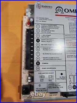 Radionics Bosch Omegalarm D8112 Fire Alarm Control Panel