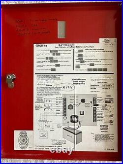 Silent Knight 5104b Fire Alarm Control Panel Used