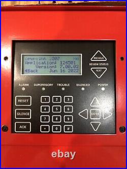 Silent Knight 6700 Fire Alarm Control Panel. USED. TESTED. WORKS. V7. Read