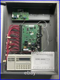 Silent Knight Census 4821 Security Fire Alarm Control Panel