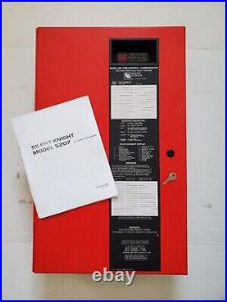 Silent Knight SK-5207 Fire Alarm Control Panel with SK-5210 Expander, SK-5198