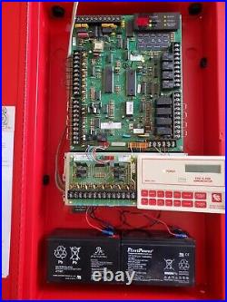 Silent Knight SK-5207 Fire Alarm Control Panel with SK-5210 Expander, SK-5198