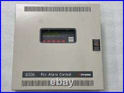 Simplex 4006-9102 Standard LifeAlarm Fire Alarm Control Panel New