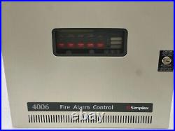 Simplex 4006-9102 Standard LifeAlarm Fire Alarm Control Panel New