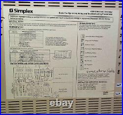 Simplex 4009-9201 IDNet Fire Alarm NAC Extender Panel 4 Class B NACs + B Key