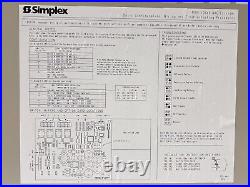 Simplex 4009-9201 IDNet Fire Alarm NAC Extender Panel Brand New