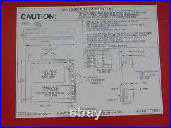 Simplex 4100-9701 Fire Alarm Master Control Panel 4100ES Cabinet 743-940 New