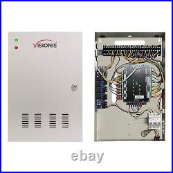 VS-AXESS-4DLX Four Door Access Control Panel + Software + Fire Alarm Ext. Board